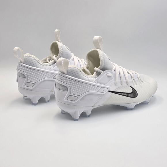 Nike Huarache 9 Elite Men\'s Size 9 Low Lacrosse Cleats FD0089-101 White New main image 7
